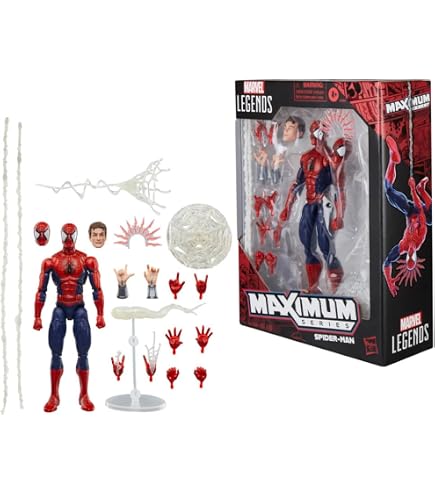 Marvel Legends Spider-Man The Animated Series Retro Black Suit